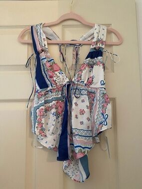 NWT For Love And Lemons Cassandra Top